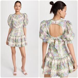 ALEMAIS Agnes Mini‎ Linen Dress Size 0